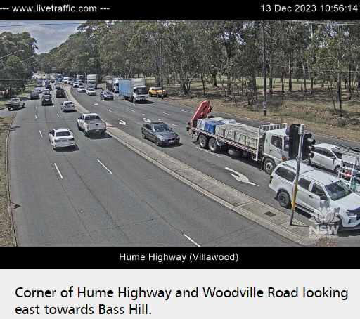 live traffic hume highway