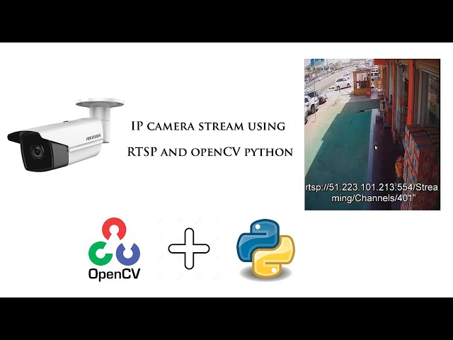 opencv ip camera python