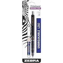 zebra pencil