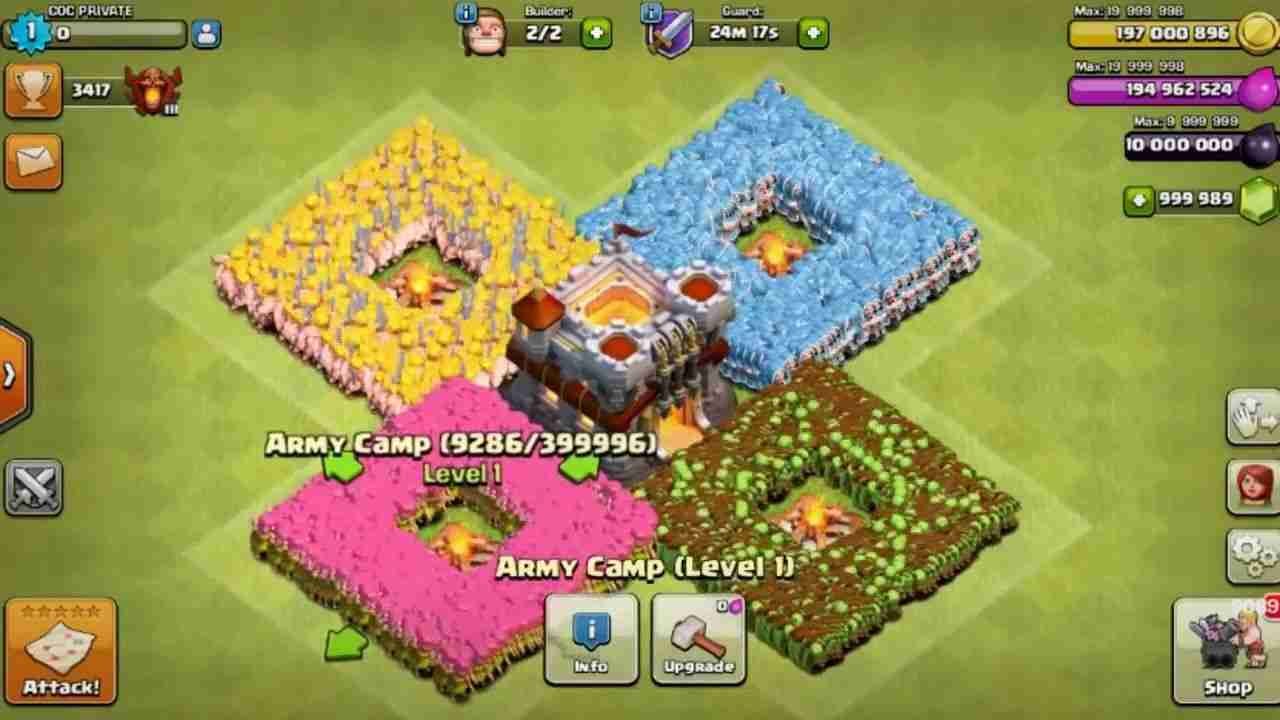 clash of clans mod android