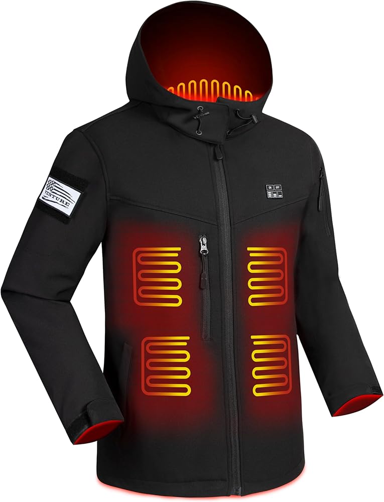 heating jacket for men