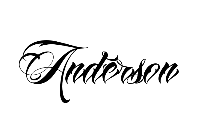 anderson tatuaje