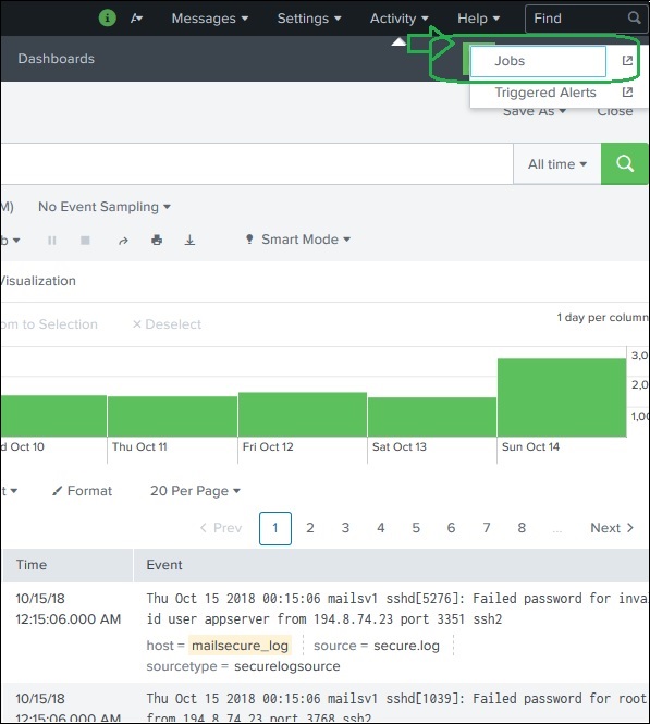 splunk export to csv