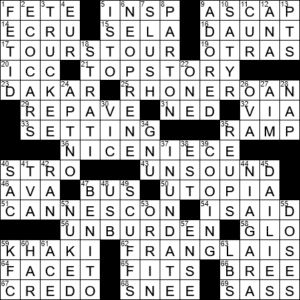 daunt crossword clue