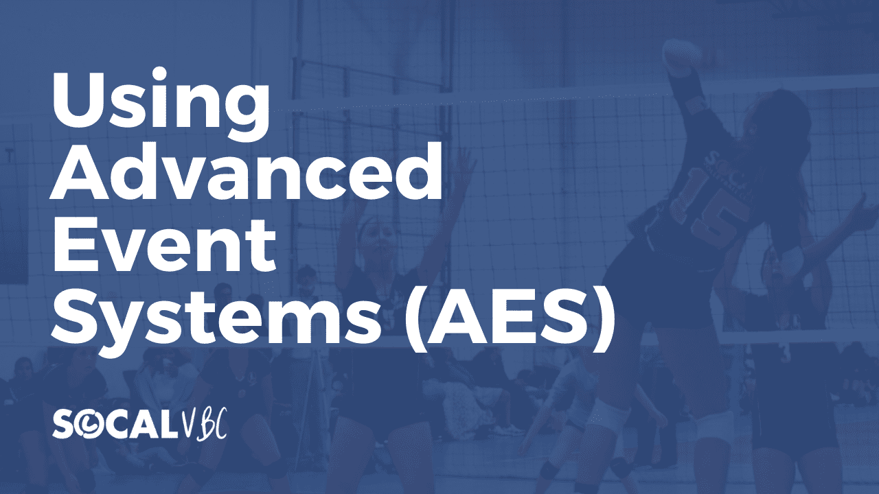 aes volleyball events