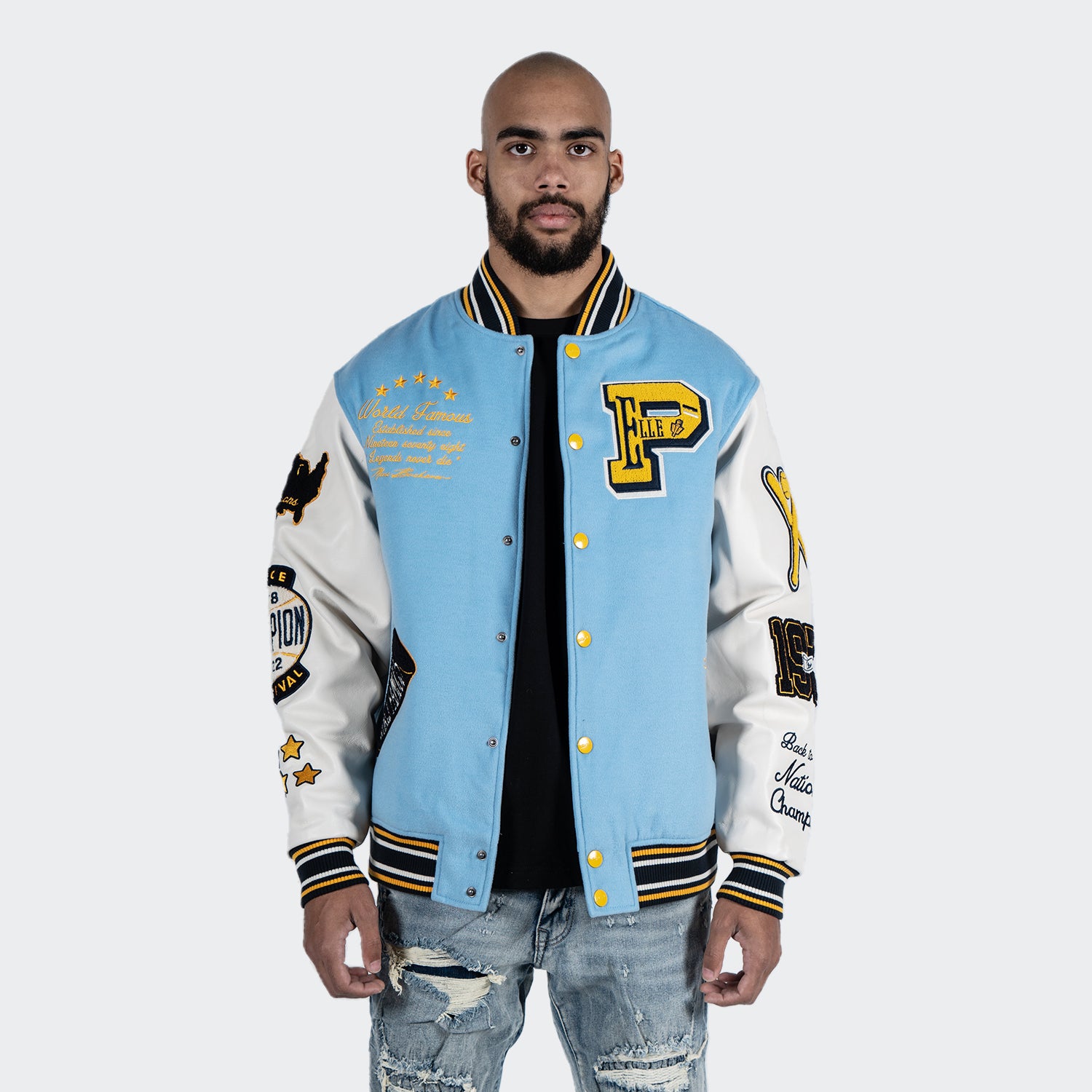 pelle pelle letterman jackets