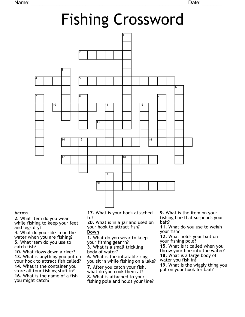 bait crossword clue