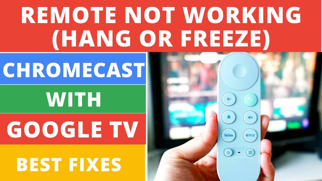 google tv remote not working