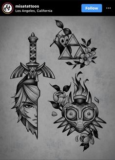 legend of zelda tattoo ideas