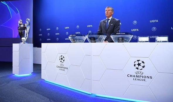 champions league draw channel