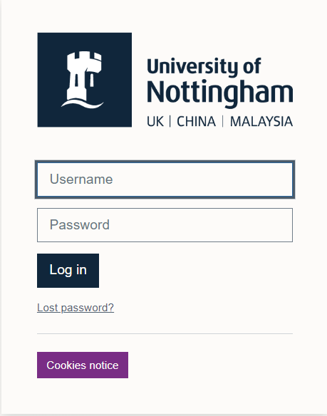 moodle nottingham