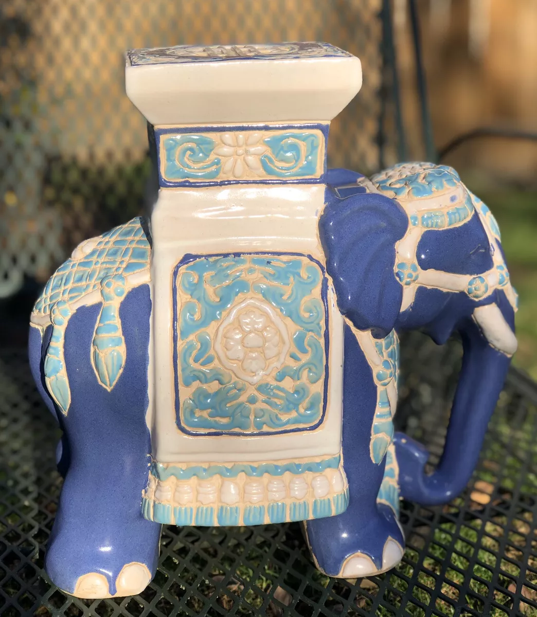 ceramic elephant plant stand