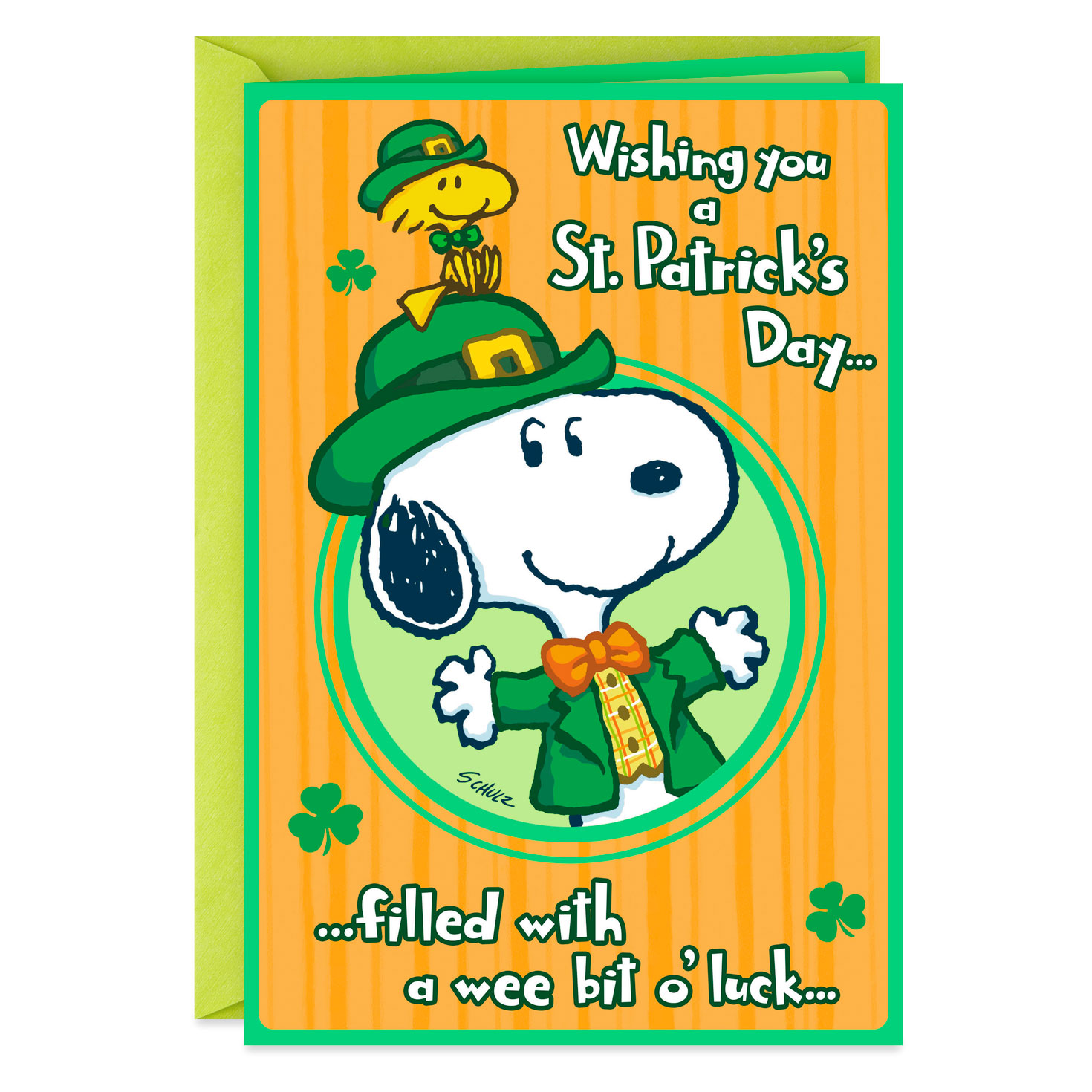 snoopy st patricks day