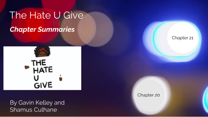 chapter 20 summary the hate u give