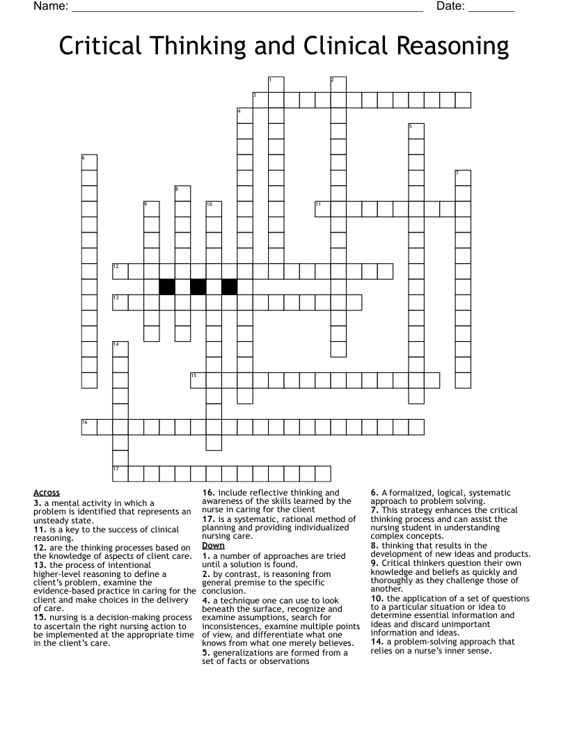 examine critically crossword clue