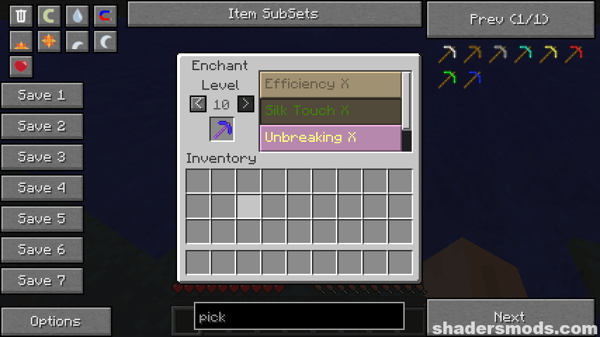 minecraft not enough items 1.6 4