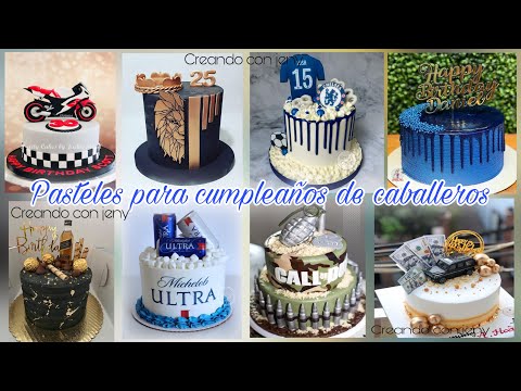 pasteles para hombres