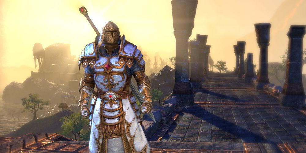 elder scrolls online two handed build