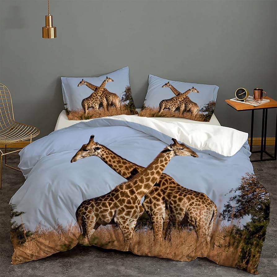 giraffe bedding double