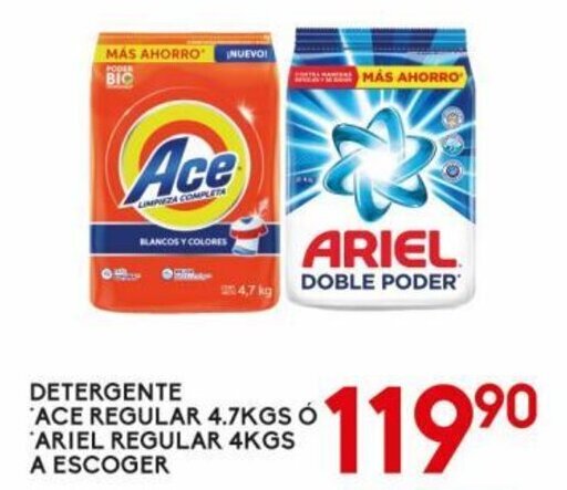 ariel 4.7 kg precio