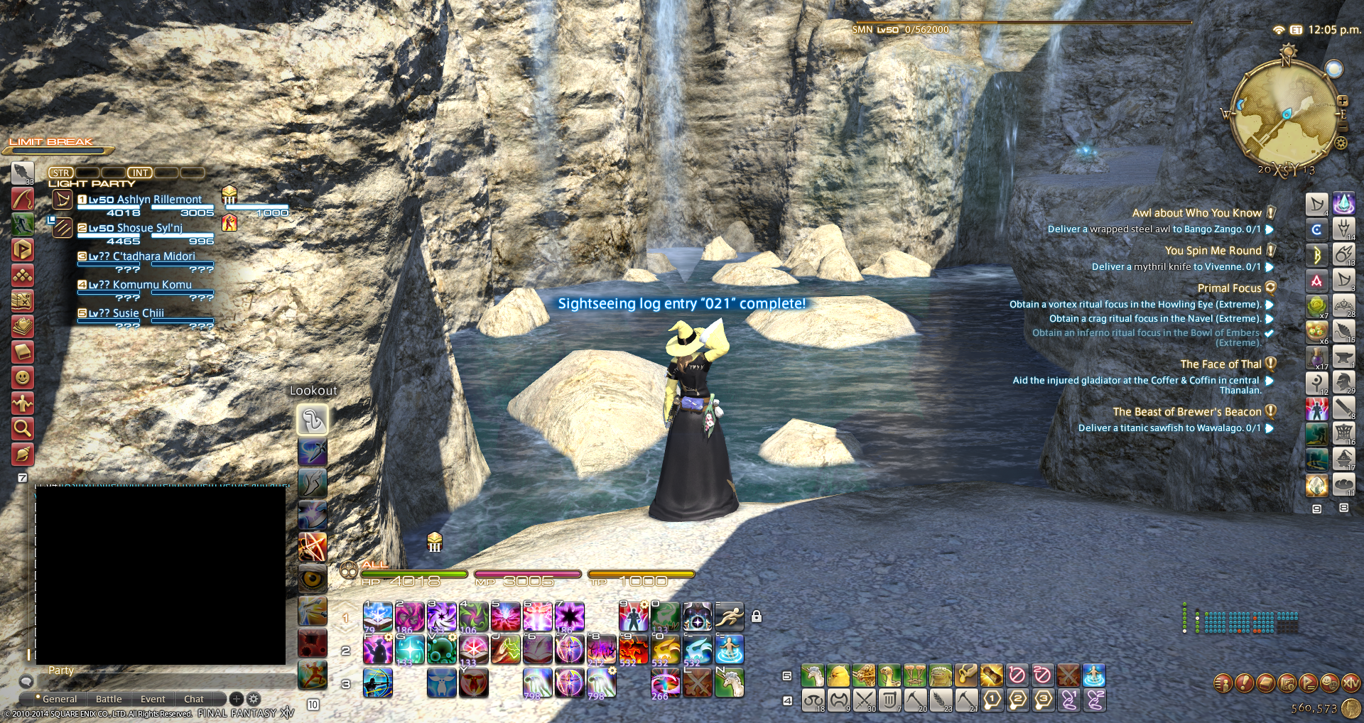 ffxiv sightseeing log