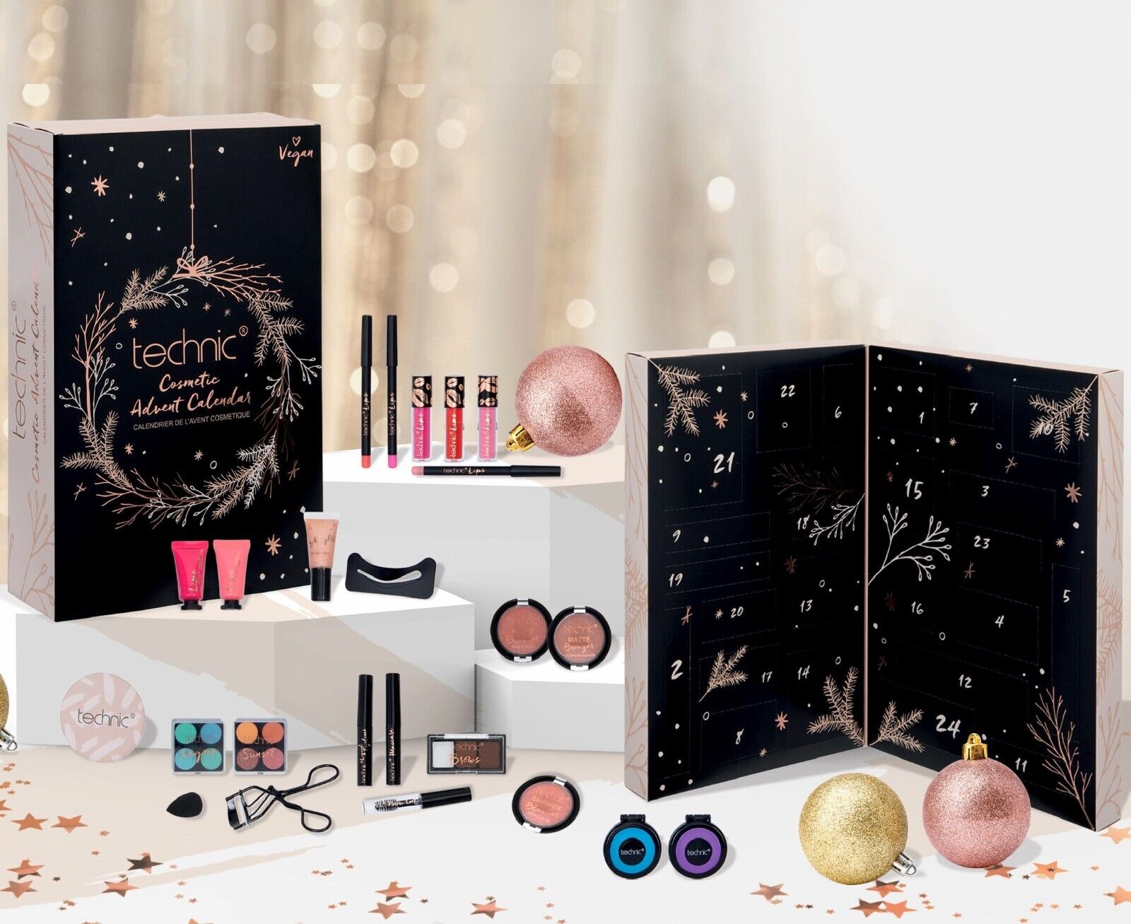 makeup christmas calendar