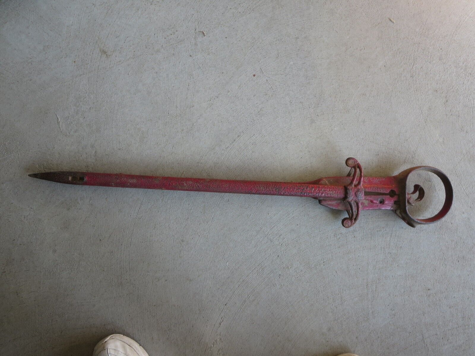 vintage hay spear