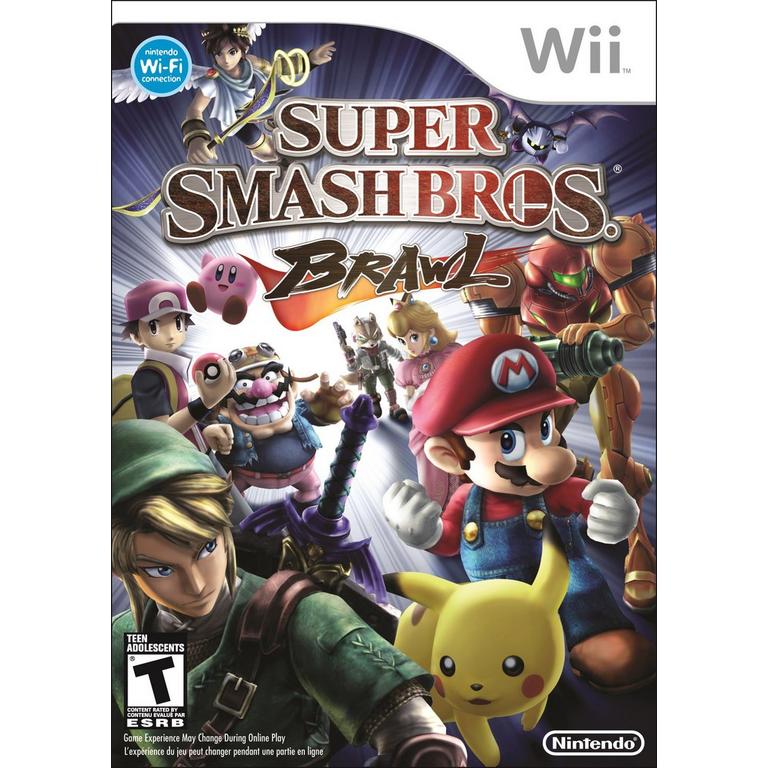 super smash bros wii game