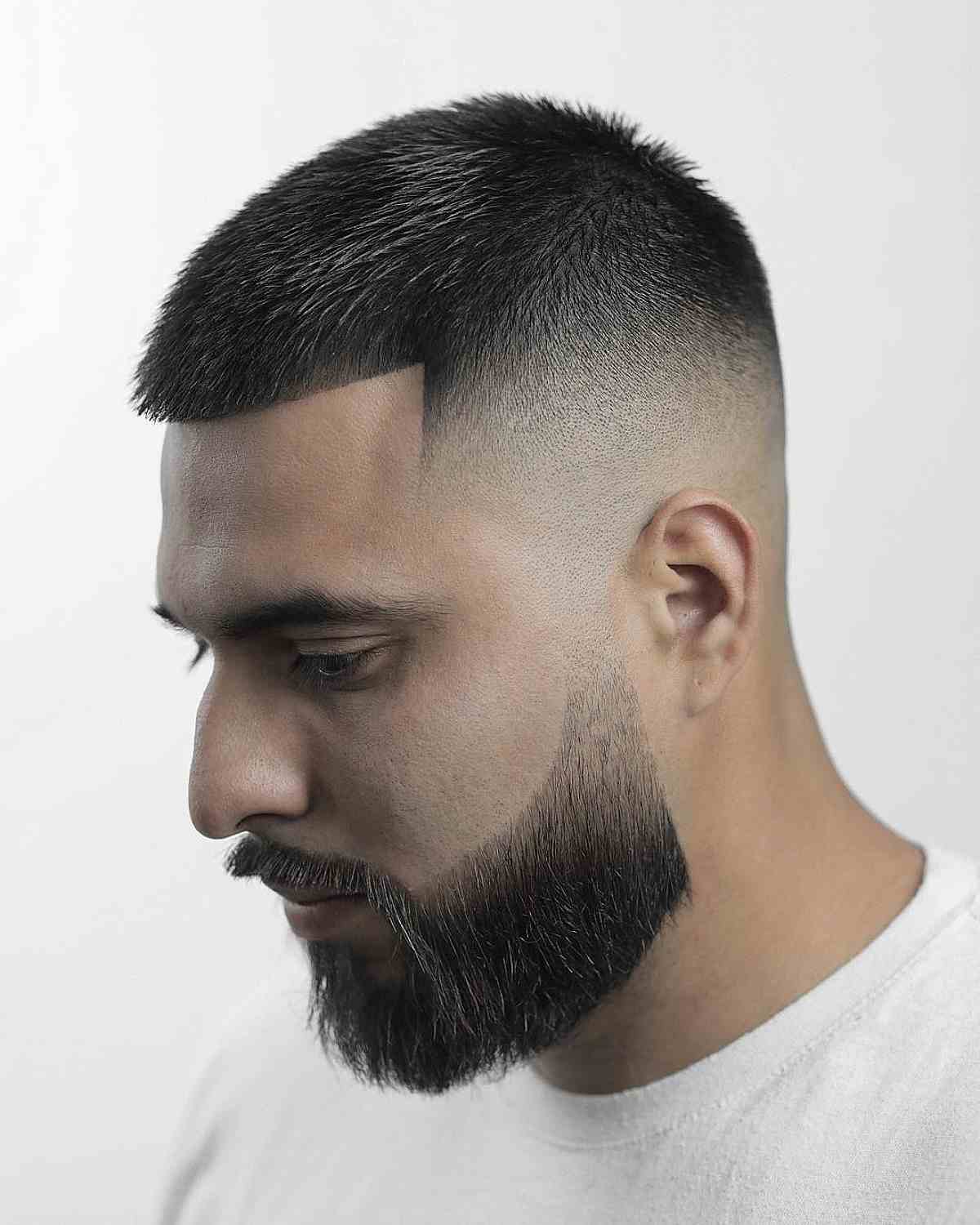 short hairstyles with fade