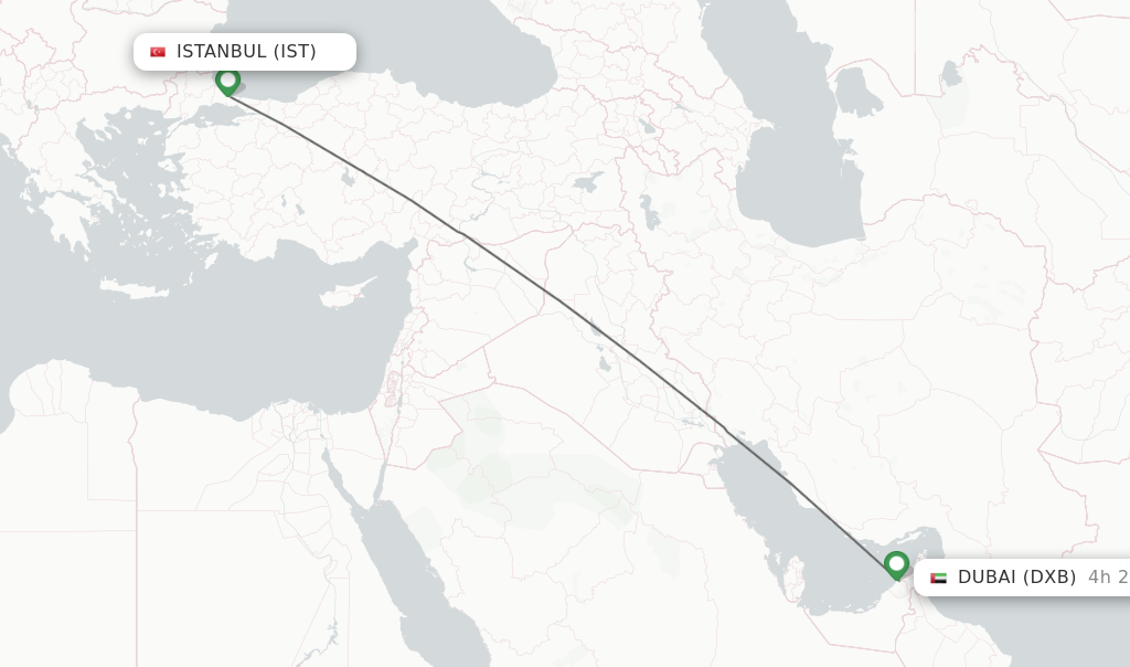 cheap flights from istanbul to dubai