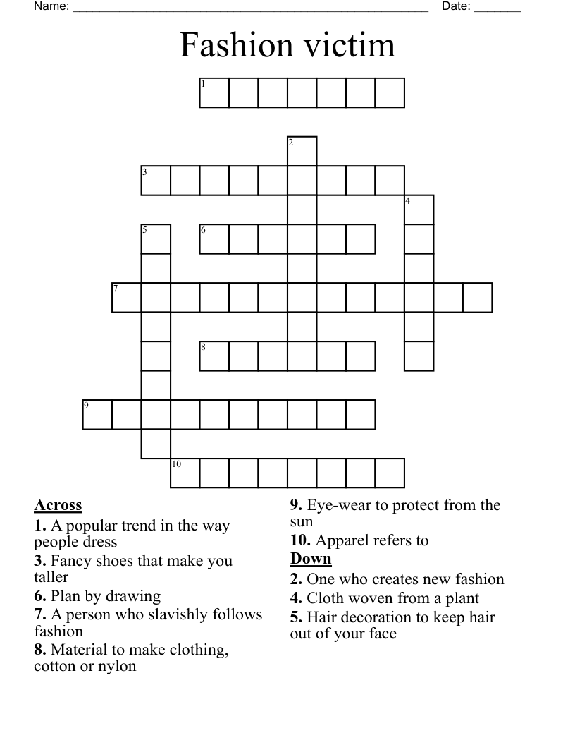 victim crossword clue