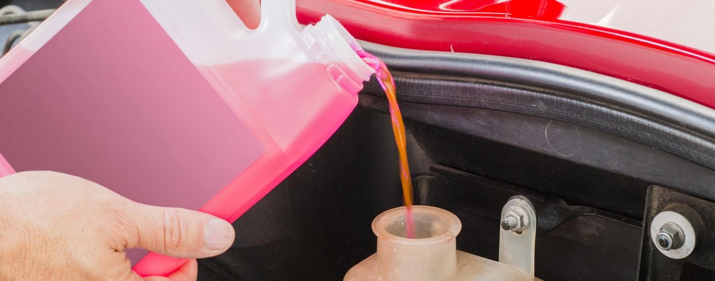 top up coolant mercedes benz