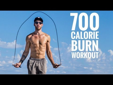 5 minute jump rope calories