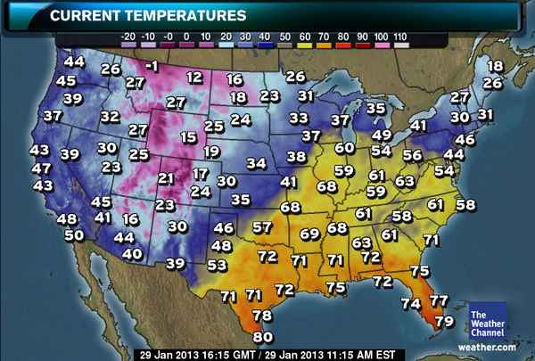 what was todays highest temperature