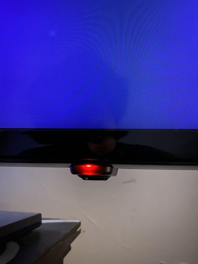 flashing red light on samsung tv