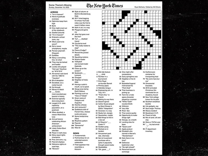 nyt crosswords