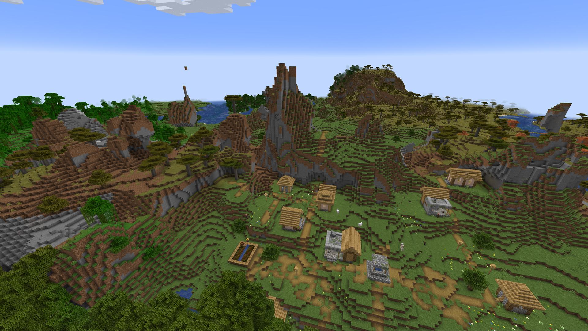 seed village minecraft 1.20