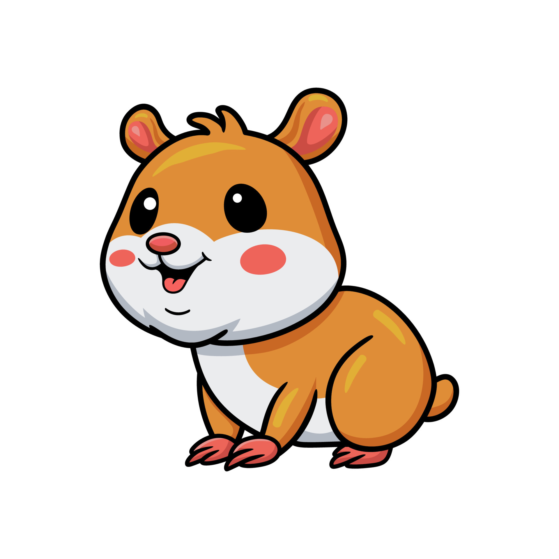 cartoon hamster