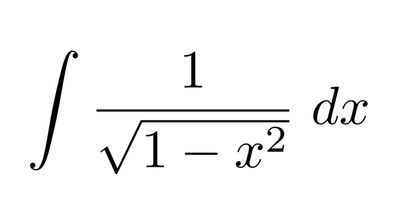 integral of 1 sqrt 1 x 2