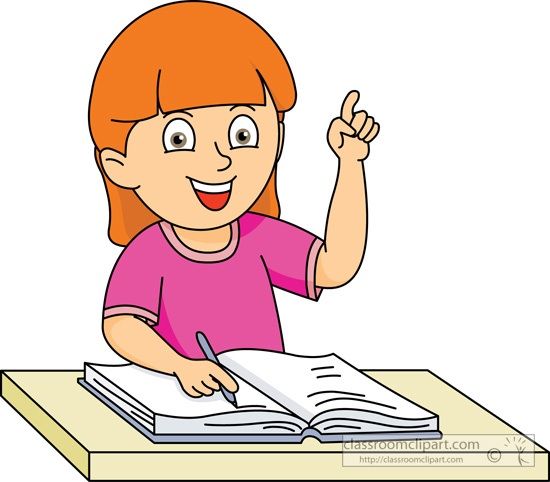 working student clipart