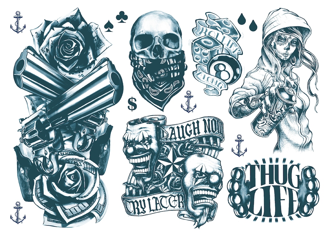 tatuajes gangsta