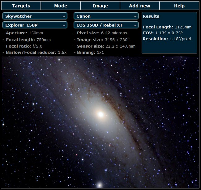 fov calculator telescope