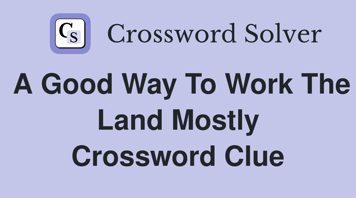 by way of an answer crossword clue