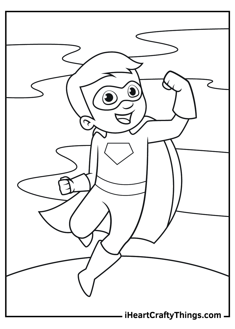 super hero coloring sheets