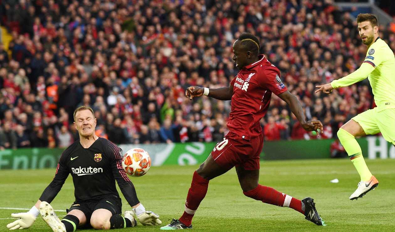 sadio mane vs barcelona