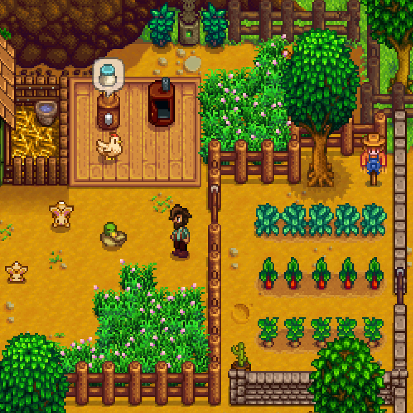 sleeping stardew valley