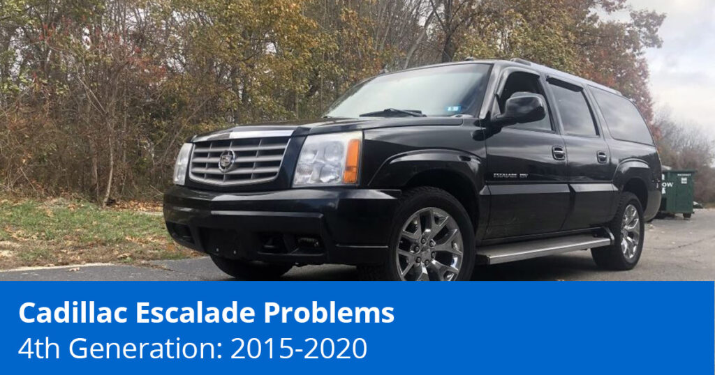 2015 cadillac escalade problems