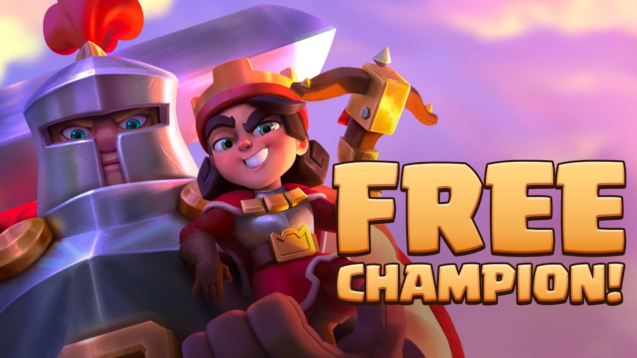 new clash royale champion