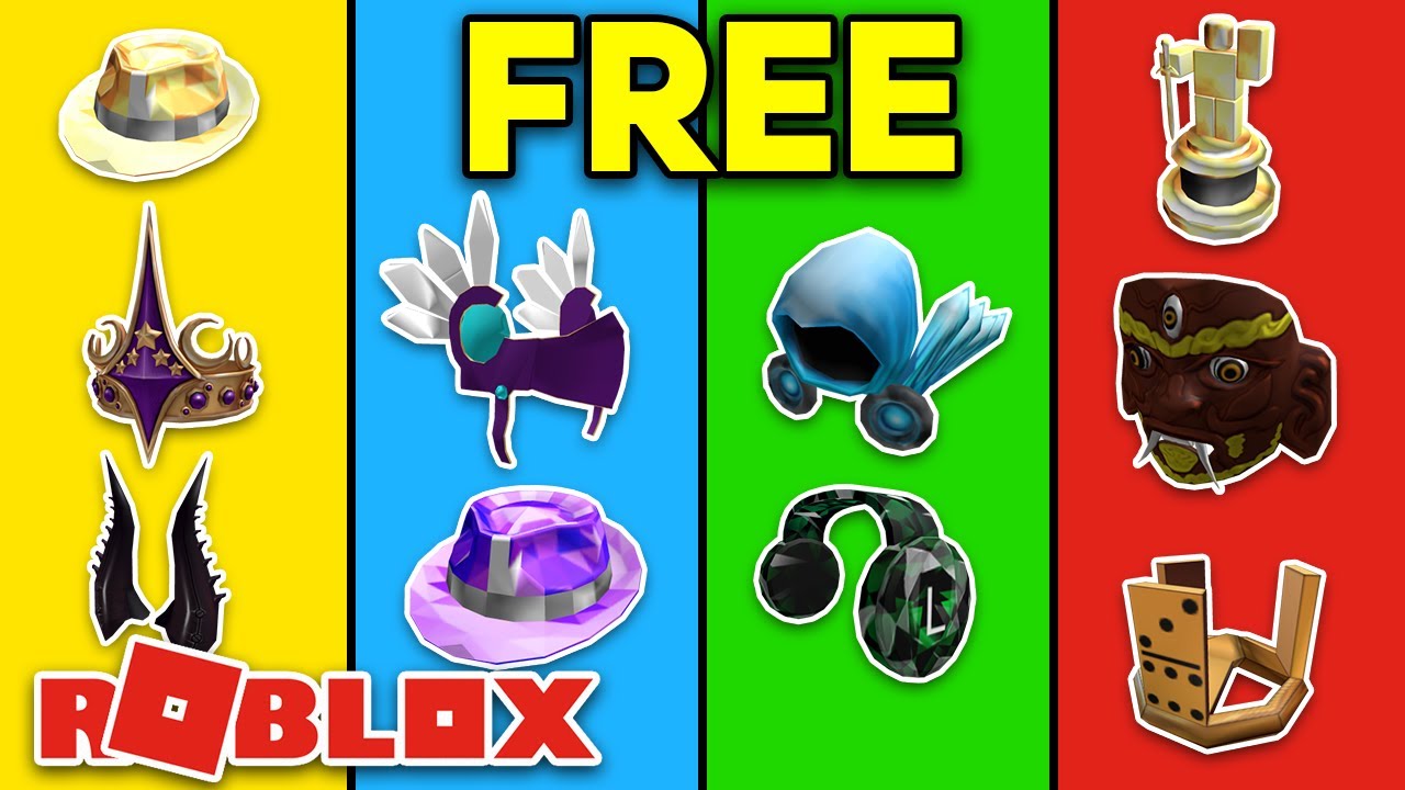 how to get free roblox accessories