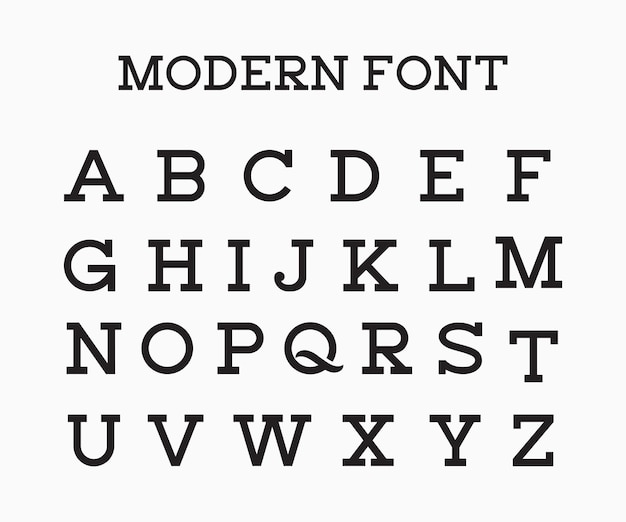 alphabet lettering fonts